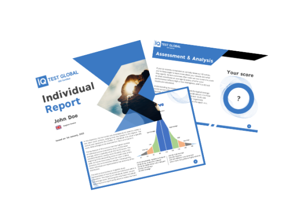 IQ Score + Report